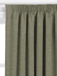 John Lewis Cotton Blend Made to Measure Curtains or Roman Blind, Forest Green - thumbnail 2