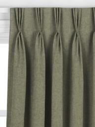 John Lewis Cotton Blend Made to Measure Curtains or Roman Blind, Forest Green - thumbnail 6