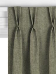 John Lewis Cotton Blend Made to Measure Curtains or Roman Blind, Forest Green - thumbnail 5