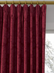 Sanderson Lymington Damask Made to Measure Curtains or Roman Blind, Redcurrant - thumbnail 2