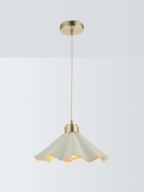John Lewis Soft Scallop Pendant Ceiling Light - image 1