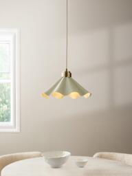 John Lewis Soft Scallop Pendant Ceiling Light - thumbnail 5