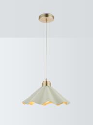 John Lewis Soft Scallop Pendant Ceiling Light