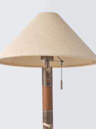 John Lewis Farrow Table Lamp, Emperador Marble - thumbnail 5