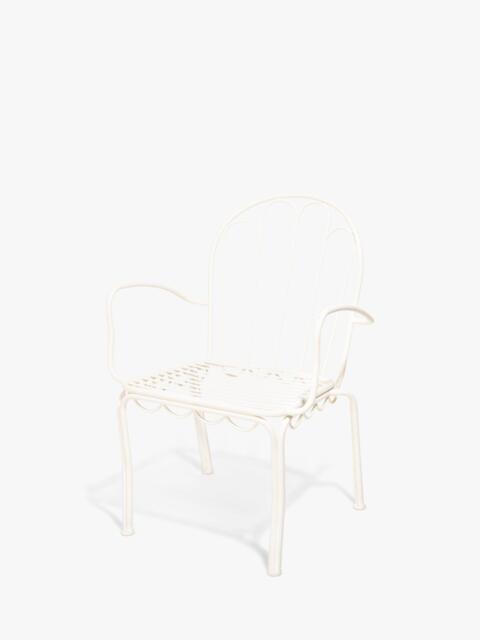 Business & Pleasure Co. Al Fresco Garden Dining Chair, White - image 1