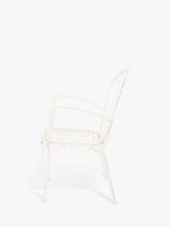 Business & Pleasure Co. Al Fresco Garden Dining Chair, White - thumbnail 3
