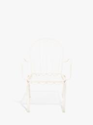 Business & Pleasure Co. Al Fresco Garden Dining Chair, White - thumbnail 2