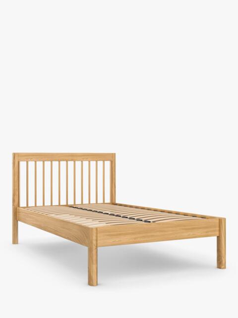 John Lewis Spindle Bed Frame, Double, Oak - image 1