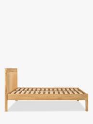 John Lewis Spindle Bed Frame, Double, Oak - thumbnail 3