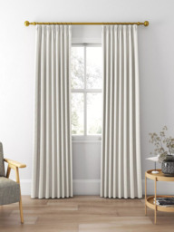 Clarke & Clarke Edison Made to Measure Curtains or Roman Blind, Racing Green/Linen - thumbnail 3