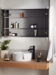 John Lewis Large Double Mirror-Sided Bathroom Cabinet - thumbnail 3