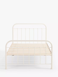 Wrought Iron And Brass Bed Co. Edward Slatted Bed Frame, Small Double - thumbnail 3