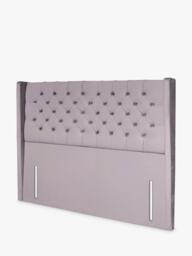 John Lewis Margot Winged Full Depth Upholstered Headboard, Small Double - thumbnail 2