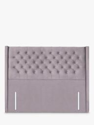 John Lewis Margot Winged Full Depth Upholstered Headboard, Small Double - thumbnail 1