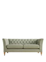 Laura Ashley Chatsworth Medium 2 Seater Sofa, Oak Leg - thumbnail 3