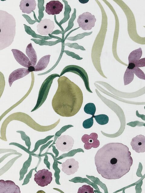 John Lewis x Anine Cecilie Iversen Violet Made to Measure Curtains or Roman Blind, Multi - image 1