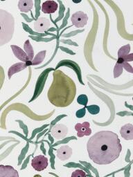 John Lewis x Anine Cecilie Iversen Violet Made to Measure Curtains or Roman Blind, Multi - thumbnail 1