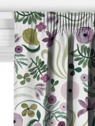 John Lewis x Anine Cecilie Iversen Violet Made to Measure Curtains or Roman Blind, Multi - thumbnail 3