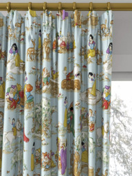 Disney Home x Sanderson Snow White Made to Measure Curtains or Roman Blind, Blue - thumbnail 2