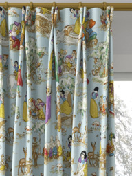 Disney Home x Sanderson Snow White Made to Measure Curtains or Roman Blind, Blue - thumbnail 4