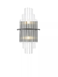 Där Lukas Tiered Glass Wall Light