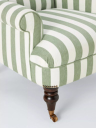 John Lewis Suffolk Armchair, Dark Leg - thumbnail 5