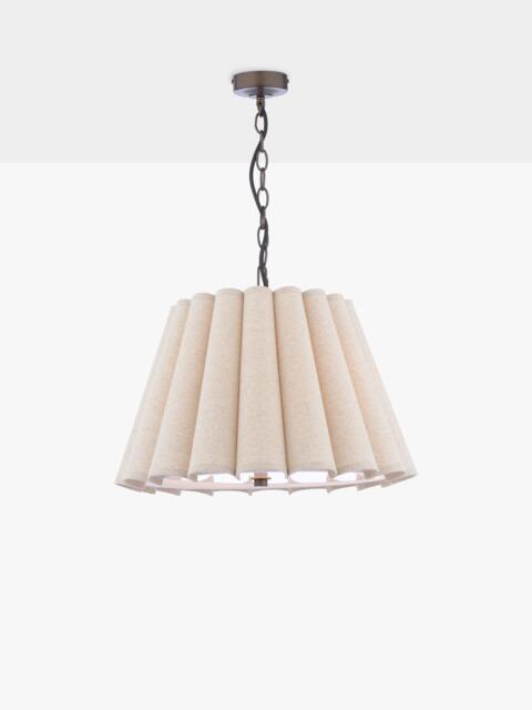 Laura Ashley Holwell Pendant Ceiling Light, Antique Bronze - image 1