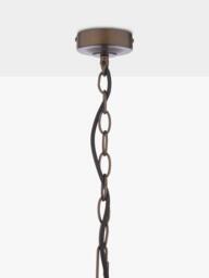 Laura Ashley Holwell Pendant Ceiling Light, Antique Bronze - thumbnail 5