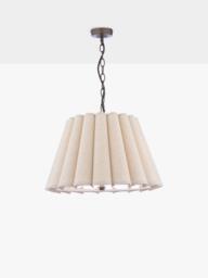 Laura Ashley Holwell Pendant Ceiling Light, Antique Bronze - thumbnail 1