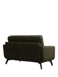 John Lewis Barbican Small 2 Seater Leather Sofa, Dark Leg - thumbnail 4