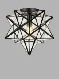 John Lewis Star Semi Flush Pendant Ceiling Light - thumbnail 6