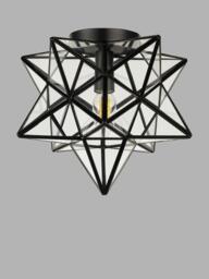 John Lewis Star Semi Flush Pendant Ceiling Light - thumbnail 5