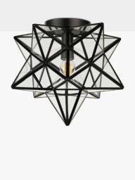 John Lewis Star Semi Flush Pendant Ceiling Light - thumbnail 2