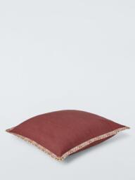 John Lewis Embroidered Border Cushion - thumbnail 2