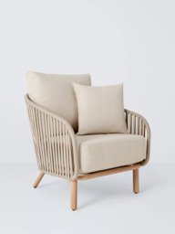John Lewis Flat Rope Weave Garden Lounge Chair