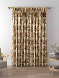 Clarke & Clarke Figura Made to Measure Curtains or Roman Blind, Linen/Charcoal - thumbnail 5