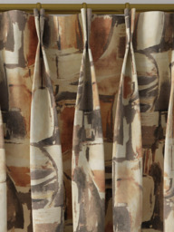 Clarke & Clarke Figura Made to Measure Curtains or Roman Blind, Linen/Charcoal - thumbnail 4