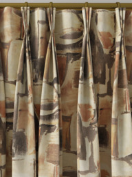 Clarke & Clarke Figura Made to Measure Curtains or Roman Blind, Linen/Charcoal - thumbnail 6