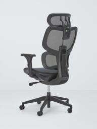 John Lewis Dawson High Back Ergonomic Office Chair, Black - thumbnail 3