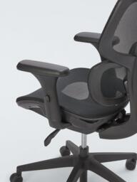 John Lewis Dawson High Back Ergonomic Office Chair, Black - thumbnail 5