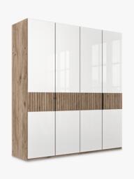 John Lewis Newlyn 2m Hinged Wardrobe with 4 Glass Doors - thumbnail 1