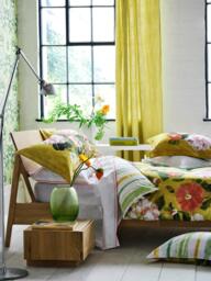 Designers Guild Camellia Flower 250 Thread Count Reversible Duvet Cover Set, Multi - thumbnail 2