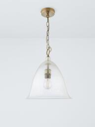 John Lewis Farmhouse Bubble Glass Pendant Ceiling Light - thumbnail 2