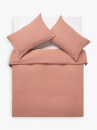 John Lewis 200 Thread Count Cotton Muslin Gauze Duvet Cover Set by