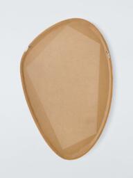 John Lewis Abstract Slim Oak Wood Frame Wall Mirror, 90 x 60cm, Natural - thumbnail 3