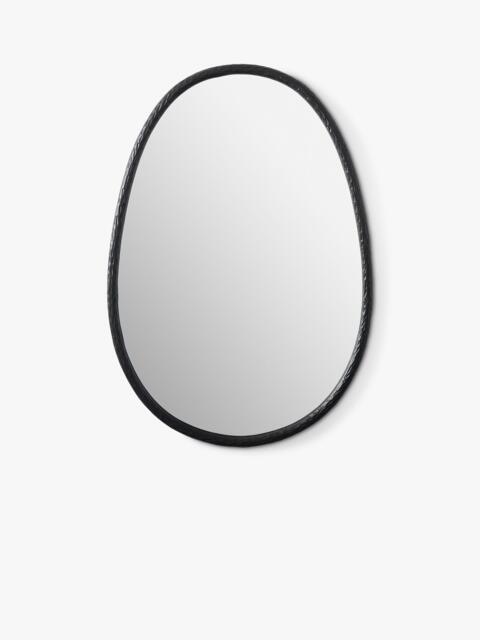 West Elm Sintra Oval Metal Wall Mirror, 117 x 81cm, Dark Bronze - image 1