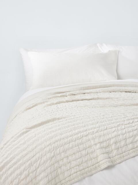 John Lewis Ruched Bedspread - image 1