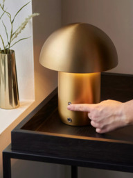 John Lewis Mushroom Rechargeable Portable Dimmable Table Lamp - thumbnail 5