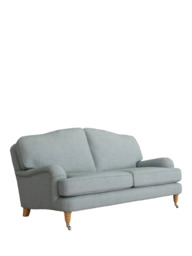 Laura Ashley Lynden Medium 2 Seater Sofa, Oak Leg - thumbnail 1