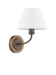 Laura Ashley Denston Wall Light, Metallic Bronze - thumbnail 4